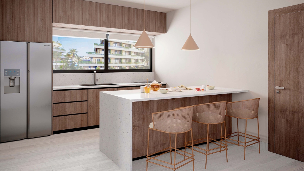 atlantida project kitchen interior view