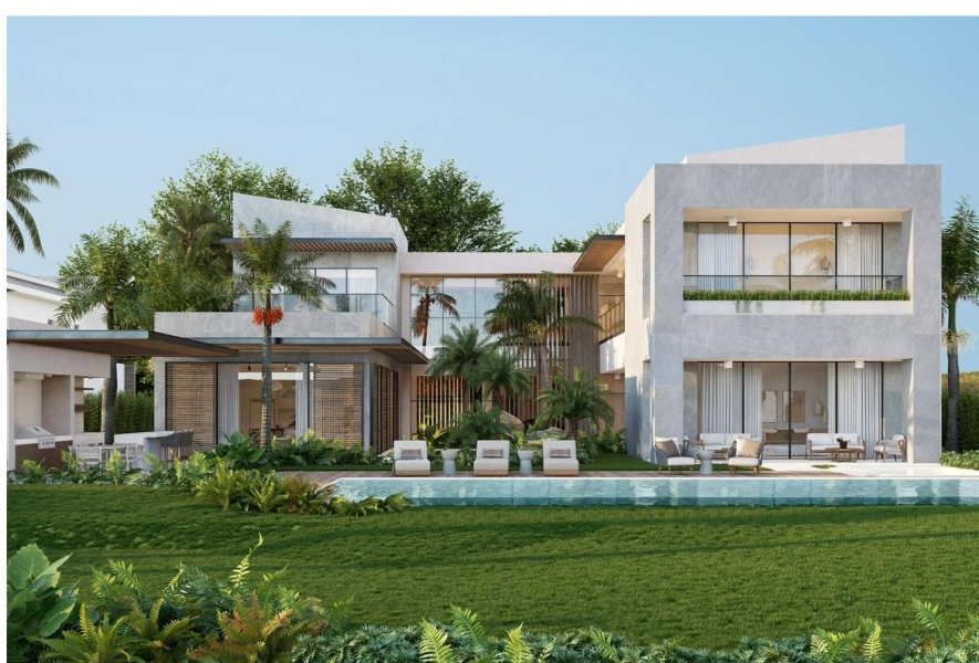 Impresionante Villa casa de lujo en venta en Cap Cana , con piscina y terraza con acceso a Marina, lago de deportes, wáter park, establos, eco pa (10)