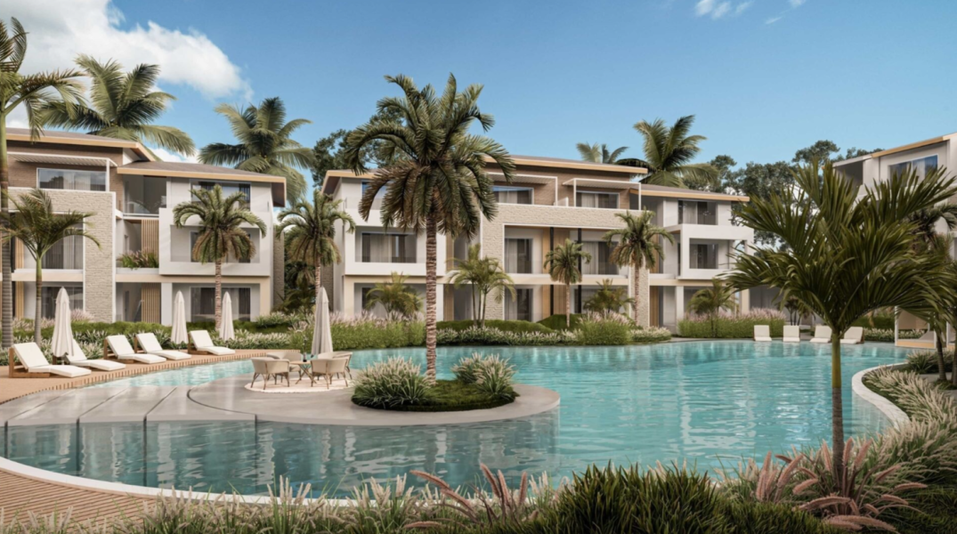 Apartamentos en venta en Bayahibe, en el complejo turístico más completo de Bayahibe, con playa (3)