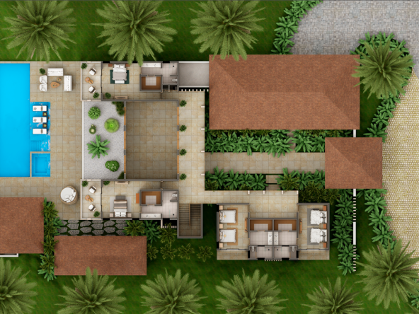 Villa casa de lujo con impresionantes vistas al golf en venta en Los Corales, el area más exclusiva del maravilloso Punta Cana Resort (1)