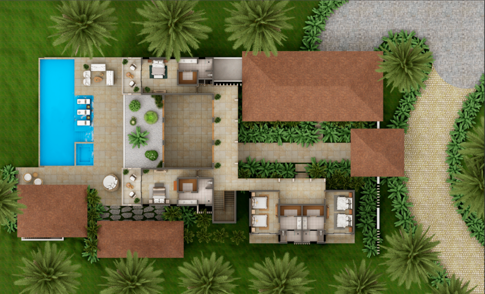 Villa casa de lujo con impresionantes vistas al golf en venta en Los Corales, el area más exclusiva del maravilloso Punta Cana Resort (1)