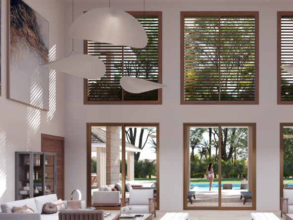 Villa casa de lujo con impresionantes vistas al golf en venta en Los Corales, el area más exclusiva del maravilloso Punta Cana Resort (8)