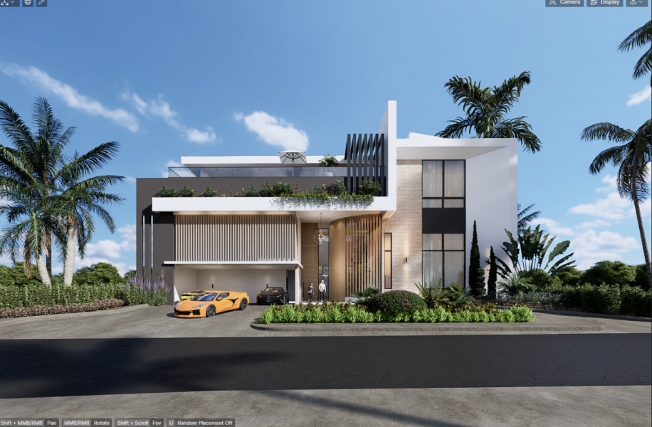 Elegante Villa casa en venta en Cap Cana , República Dominicana, de Lujo , con acceso a marina, establo, campo de golf, parque ecológico, centro ecuestre, restaura (11)