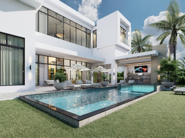 Elegante Villa casa en venta en Cap Cana , República Dominicana, de Lujo , con acceso a marina, establo, campo de golf, parque ecológico, centro ecuestre, restaura (6)