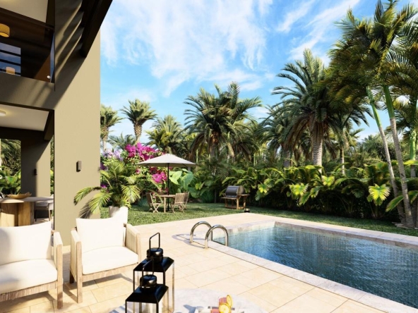 Elegante y moderna villa casa en venta en Las Iguanas Cap Cana, República Dominicana con acceso a campo de golf, establos, a pasos del vanguardista parque acuá (12)