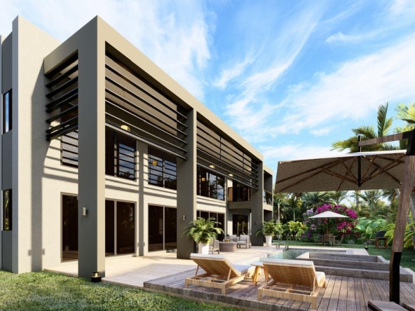 Elegante y moderna villa casa en venta en Las Iguanas Cap Cana, República Dominicana con acceso a campo de golf, establos, a pasos del vanguardista parque acuá (4)