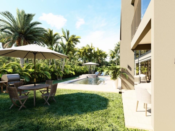 Elegante y moderna villa casa en venta en Las Iguanas Cap Cana, República Dominicana con acceso a campo de golf, establos, a pasos del vanguardista parque acuá (6)
