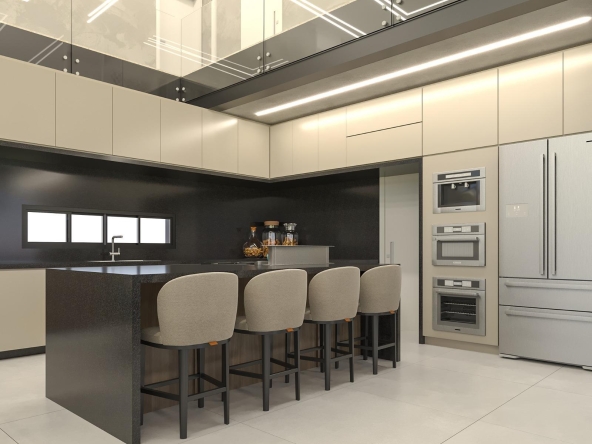 Moderna y minimalista villa casa en venta en Cap Cana, República Dominicana, cerca del Club de playa Edec Rock, frente a punta espada Golf y playa Juanillo (12)