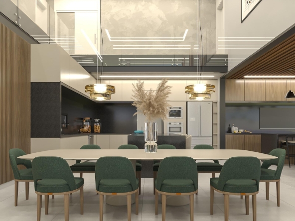 Moderna y minimalista villa casa en venta en Cap Cana, República Dominicana, cerca del Club de playa Edec Rock, frente a punta espada Golf y playa Juanillo (13)