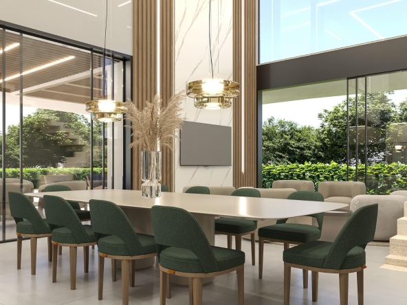 Moderna y minimalista villa casa en venta en Cap Cana, República Dominicana, cerca del Club de playa Edec Rock, frente a punta espada Golf y playa Juanillo (3)