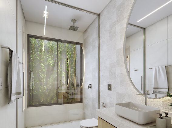 Moderna y minimalista villa casa en venta en Cap Cana, República Dominicana, cerca del Club de playa Edec Rock, frente a punta espada Golf y playa Juanillo (4)