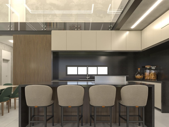 Moderna y minimalista villa casa en venta en Cap Cana, República Dominicana, cerca del Club de playa Edec Rock, frente a punta espada Golf y playa Juanillo (8)