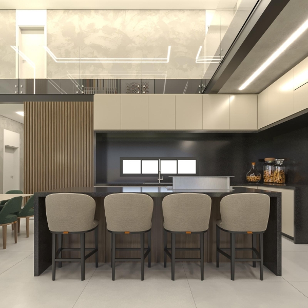 Moderna y minimalista villa casa en venta en Cap Cana, República Dominicana, cerca del Club de playa Edec Rock, frente a punta espada Golf y playa Juanillo (8)