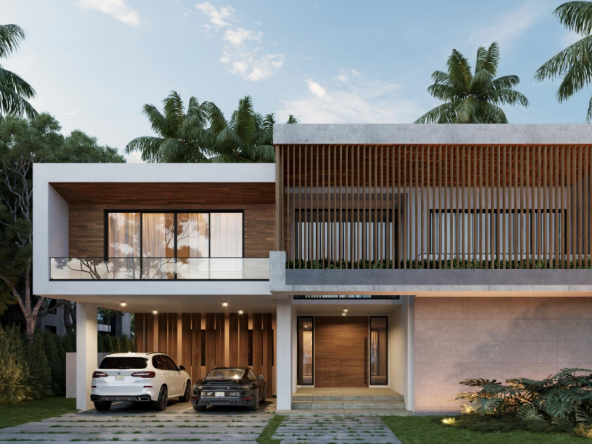 Elegante villa casa en Punta Cana Village, República Dominicana con acceso al campo de golf, juegos acuáticos, hoteles, eco tours, surfing y al Club playa Blanca (1)