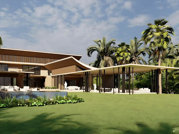 Elegante y con diseño exquisito villa casa en Venta en Punta Cana Resort República Dominicana donde disfrutará de playa blanca (1)