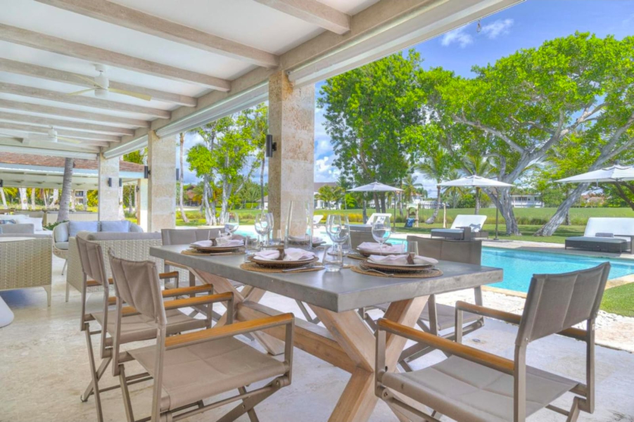 Elegante y confortable villa casa en Punta Cana Resort, con vista al campo de golf y al lago,a minutos de la playa y del aeropuerto (3)