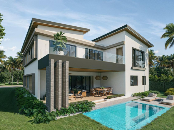 Elegante y lujosa villa casa en venta en Punta Cana Village, República Dominicana, a 5 minutos de malls y restaurantes, cerca de (4)