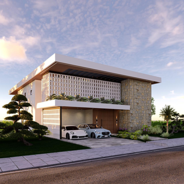 Lujosa villa casa en venta, ubicada en Punta Cana Village, a 5 minuto del mall y restaurantes, acceso a playa Blanca y much (6)