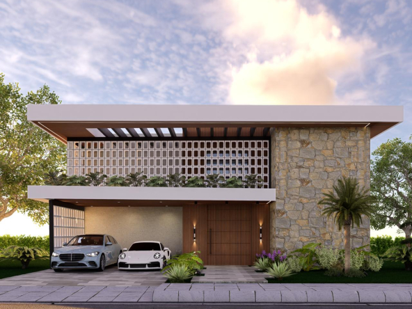 Lujosa villa casa en venta, ubicada en Punta Cana Village, a 5 minuto del mall y restaurantes, acceso a playa Blanca y much (8)