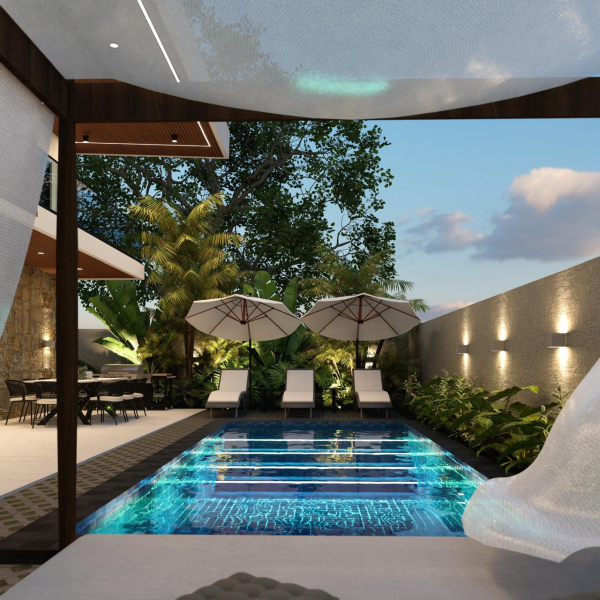 Lujosa villa casa en venta, ubicada en Punta Cana Village, a 5 minuto del mall y restaurantes, acceso a playa Blanca y mucho (1)